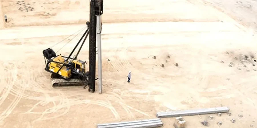 Illustrative image of Driven pile design in Shepparton